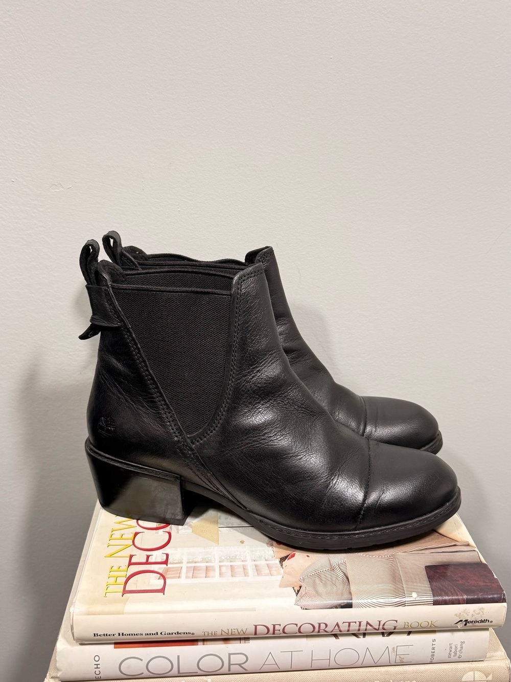 Timberland Black Leather Chelsea Ankle Boots - Picture 3 of 13